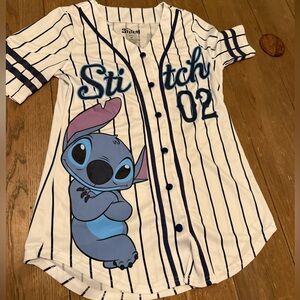 Disney stitch baseball jersey